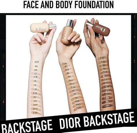 dior backstage face & body foundation 4.5 warm 50ml|Dior Backstage eye palette.